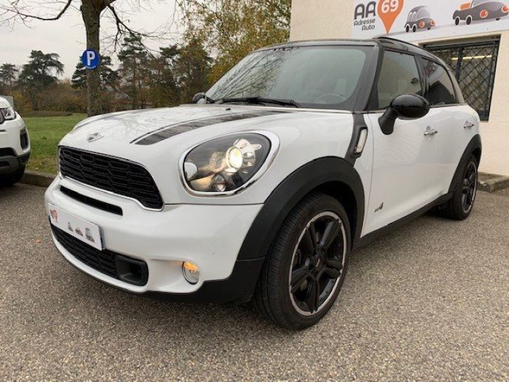 Mini Countryman COOPER S 184 CV ALL4 PACK RED HOT CHILI BVA      Essence BLANC - 4