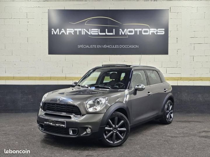 Mini Countryman I (R60) Cooper SD 143ch Pack Red Hot Chili BVA Gris - 1