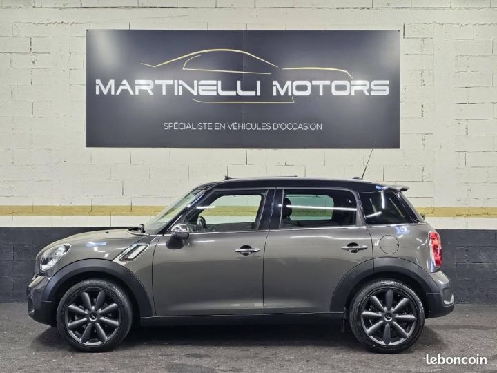 Mini Countryman I (R60) Cooper SD 143ch Pack Red Hot Chili BVA Gris - 2