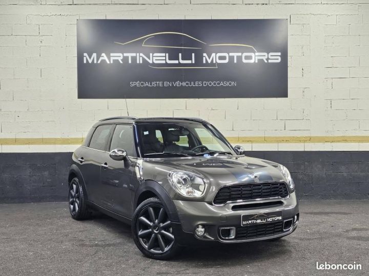 Mini Countryman I (R60) Cooper SD 143ch Pack Red Hot Chili BVA Gris - 6