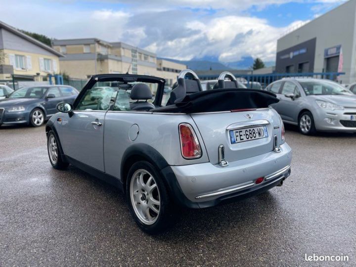 Mini One Cabrio Cooper 115ch Cabriolet Gris - 3