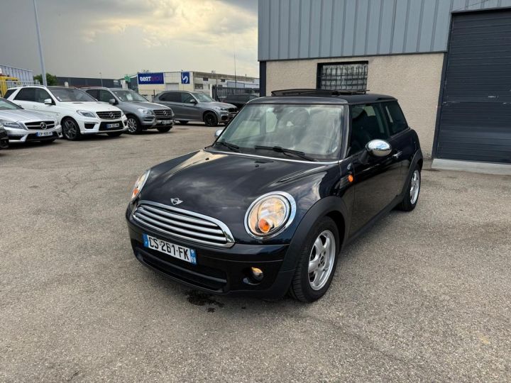 Mini One cooper 1.6 d 110 ch boite auto toit pano- gps cuir Gris - 2