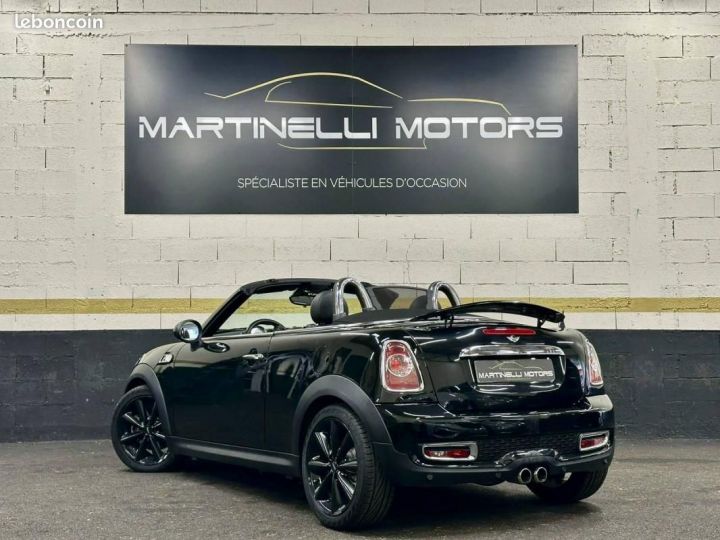 Mini One Roadster I (R59) Cooper S 184ch Pack Red Hot Chili BVA Noir - 3