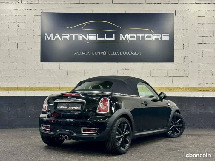 Mini One Roadster I (R59) Cooper S 184ch Pack Red Hot Chili BVA Noir - 4