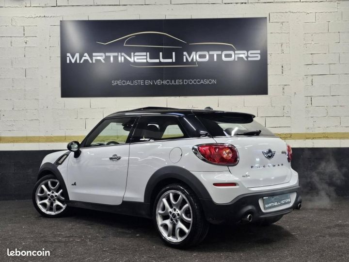 Mini Paceman I (R61) Cooper S 184ch Pack Red Hot Chili II ALL4 Blanc - 3