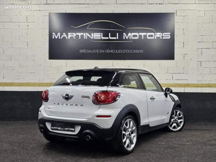 Mini Paceman I (R61) Cooper S 184ch Pack Red Hot Chili II ALL4 Blanc - 4