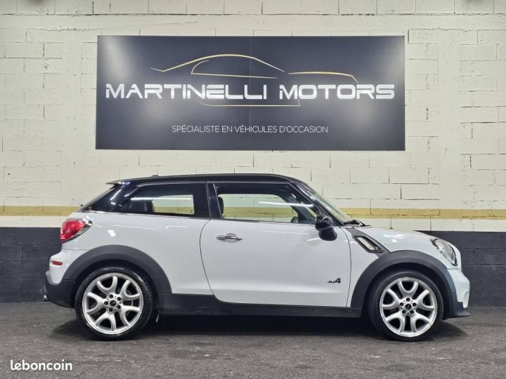 Mini Paceman I (R61) Cooper S 184ch Pack Red Hot Chili II ALL4 Blanc - 5