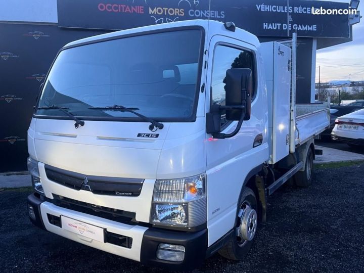 Mitsubishi Canter BENNE COFFRE 35C15 150ch Blanc - 2