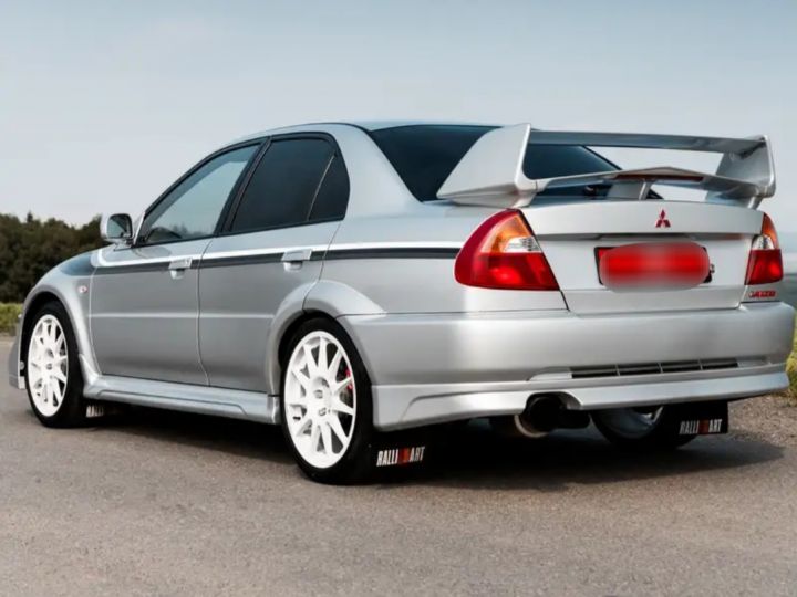 Mitsubishi Lancer evo tommi makinen edition volant a droite Gris - 3