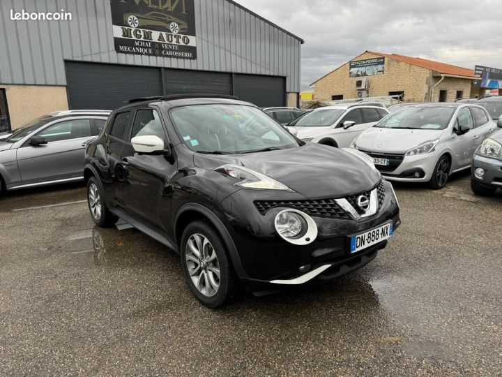 Nissan Juke 1.5 dci 110 ch tekna toit ouvrant cuir camera 360 Noir - 1