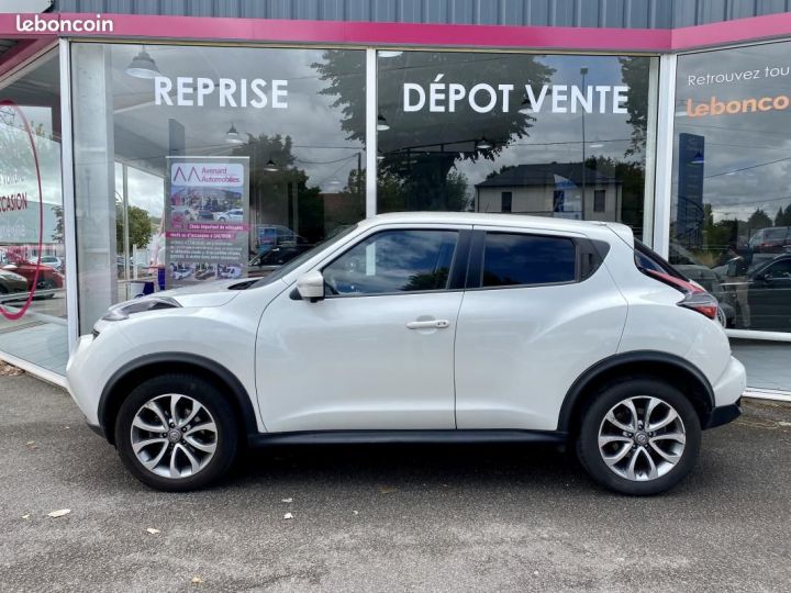 Nissan Juke 1.5 dCi 110 FAP Start-Stop System Connect Edition Blanc - 3