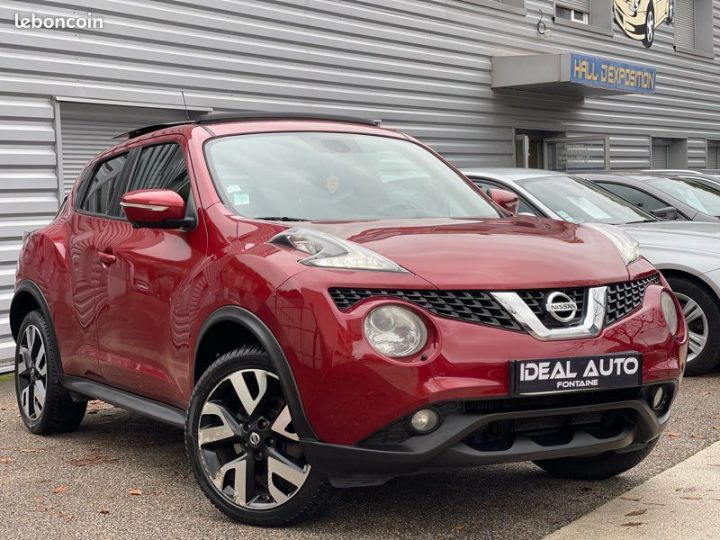 Nissan Juke 1.6 DIG-T 190ch Start-Stop System Tekna Toit Ouvrant Panoramique Rouge - 1