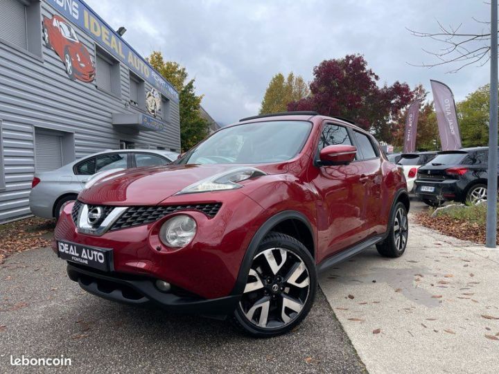 Nissan Juke 1.6 DIG-T 190ch Start-Stop System Tekna Toit Ouvrant Panoramique Rouge - 2