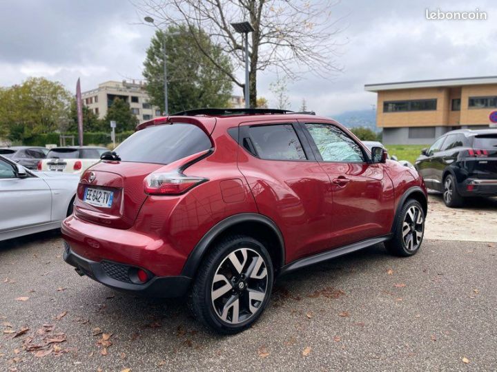 Nissan Juke 1.6 DIG-T 190ch Start-Stop System Tekna Toit Ouvrant Panoramique Rouge - 4