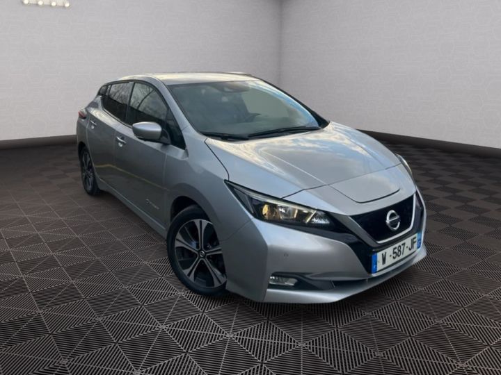 Nissan Leaf 109 24KWH N-Connecta GPS Gris - 1