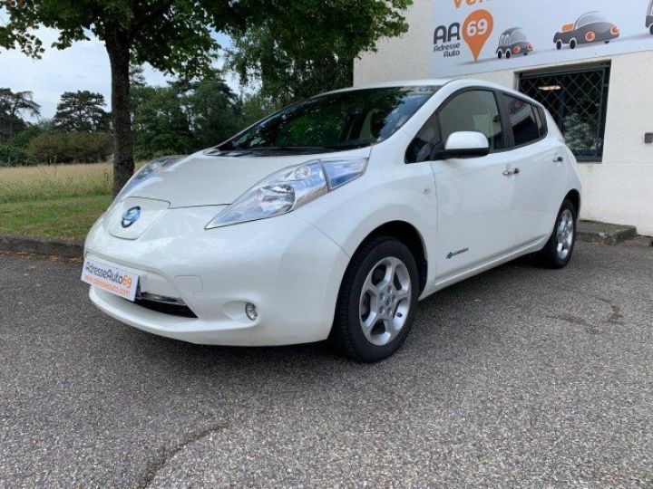 Nissan Leaf ACENTA PACK 109 24KWH AUTO     Electrique BLANC - 3