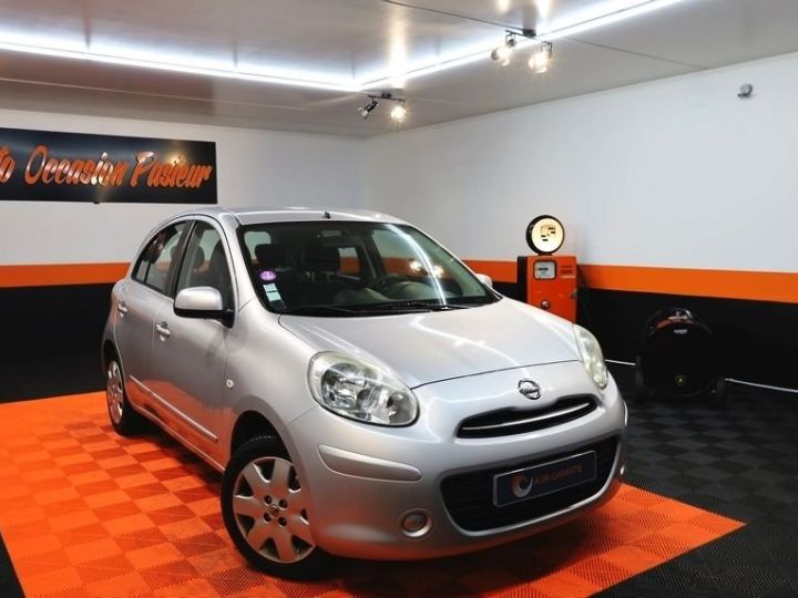 Nissan Micra 1.2 80CH ACENTA Gris C - 1