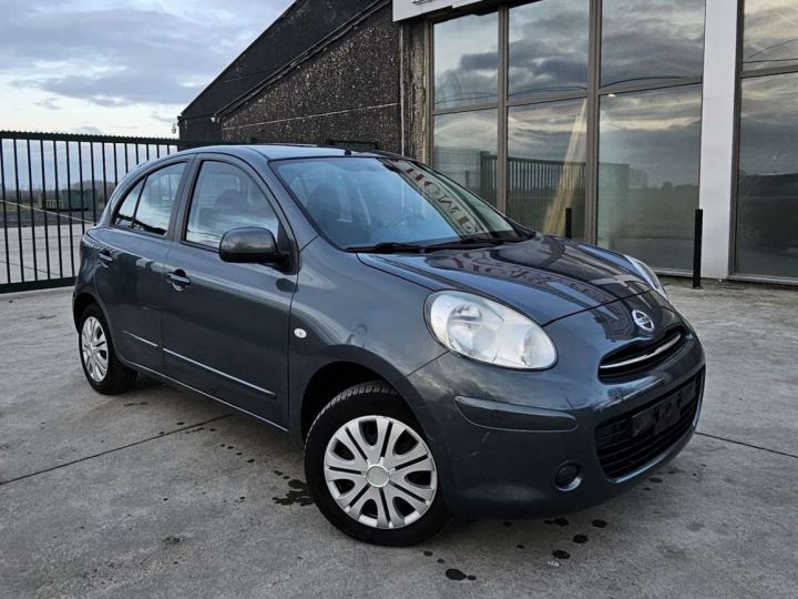 Nissan Micra 1.2i Acenta Clim Garantie 12 mois Gris Métallisé - 3