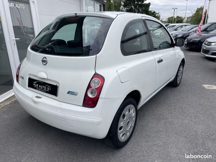 Nissan Micra 1.5 dci 85 accenta 3 portes Blanc - 5