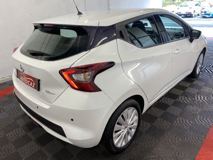 Nissan Micra IG-T 100 Acenta +2019+49000kms Blanc - 7