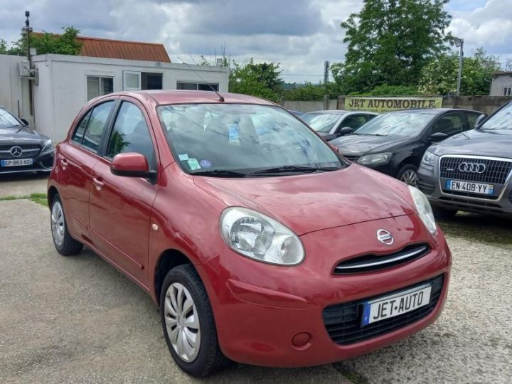 Nissan Micra IV 1.2 80 VISIA 5P Bordeaux - 4