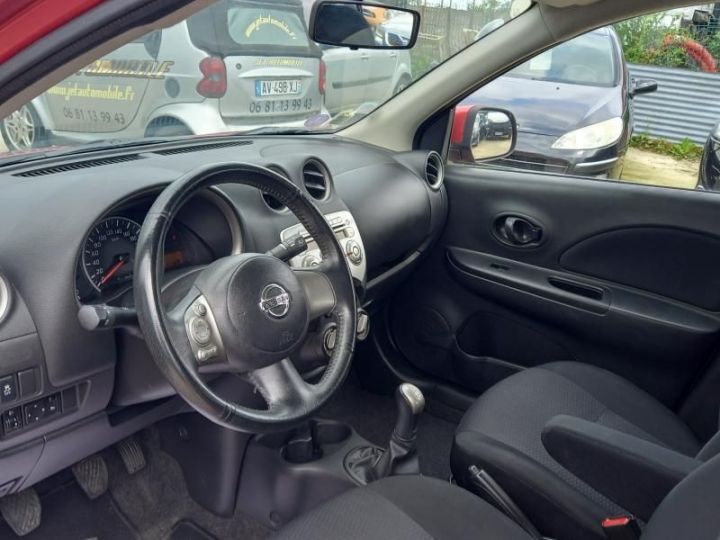 Nissan Micra IV 1.2 80 VISIA 5P Bordeaux - 9