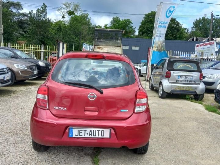 Nissan Micra IV 1.2 80 VISIA 5P Bordeaux - 11