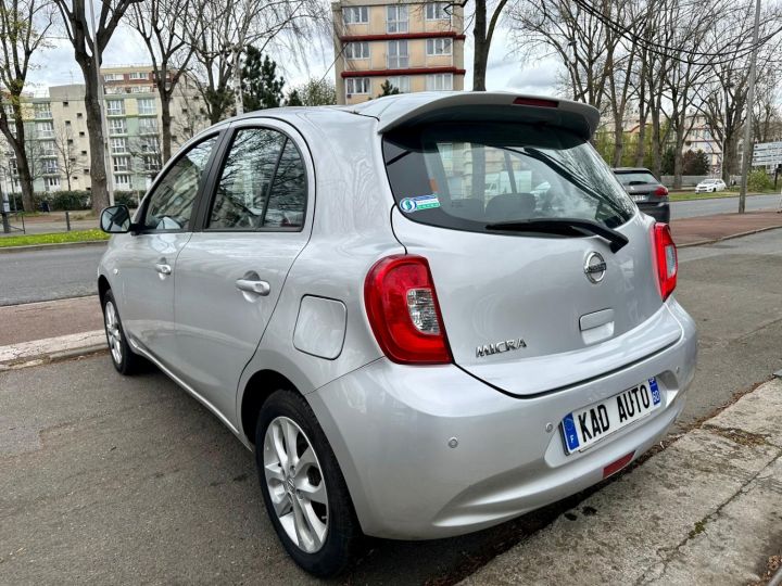 Nissan Micra IV phase 2 1.2 80 CONNECT EDITION GRIS - 4