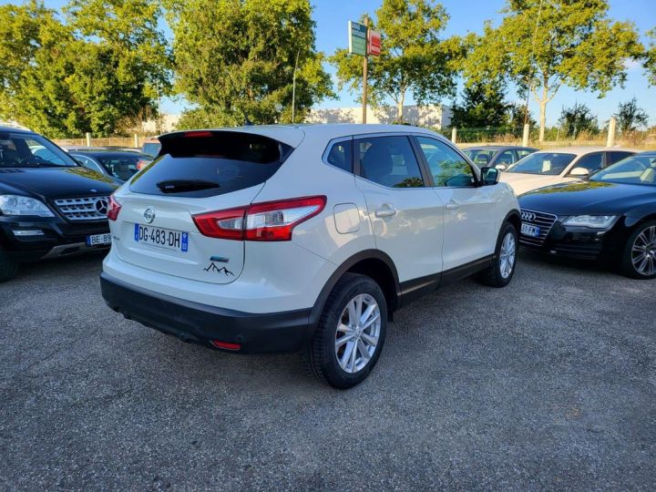 Nissan Qashqai 1.6 dci 130 ch connect edition toit pano Blanc - 5