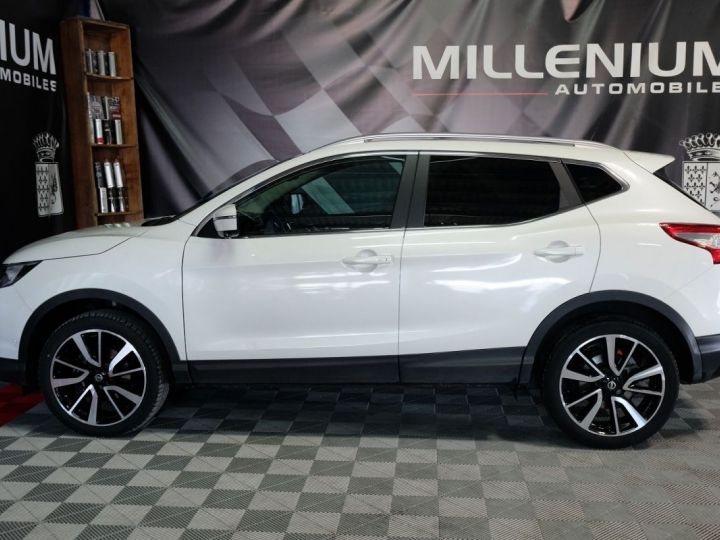 Nissan Qashqai 1.6 DCI 130CH TEKNA 1ERE MAIN Blanc - 6