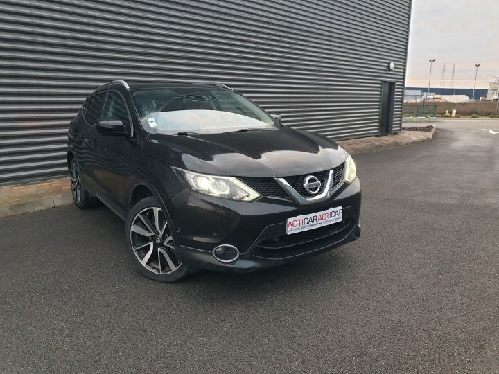 Nissan Qashqai +2 ii 2 1.5 dci 110 tekna bv6 Noir Occasion - 2