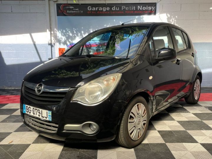 Opel Agila 1.0 65 ENJOY GPL Noir - 1