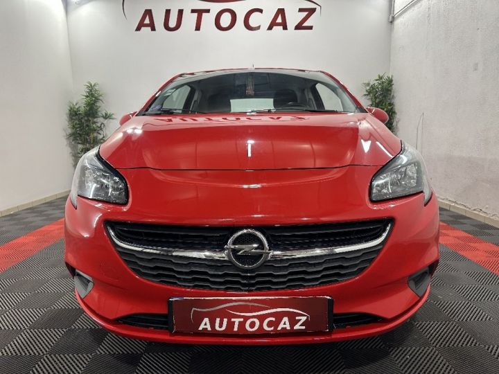 Opel Corsa 1.2 70 ch Enjoy +2017+86000kms Rouge - 4