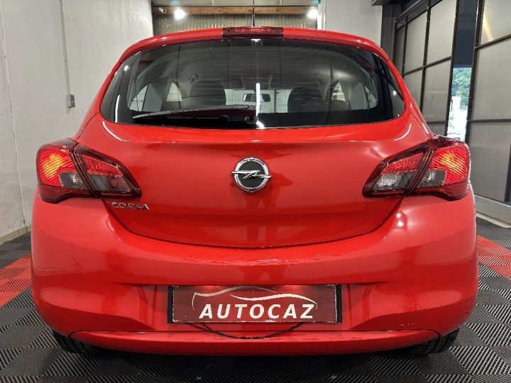 Opel Corsa 1.2 70 ch Enjoy +2017+86000kms Rouge - 7