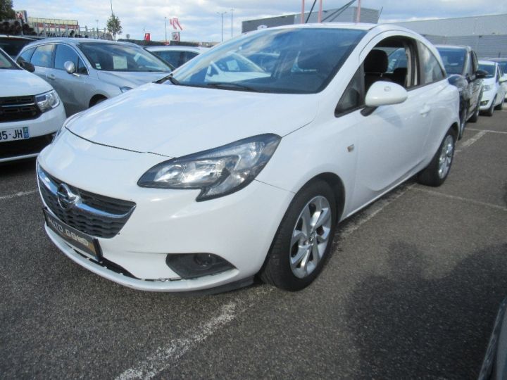 Opel Corsa 1.2 70 ch Play Blanc - 1