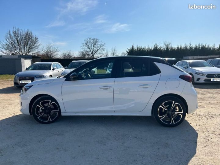 Opel Corsa 1.2 Turbo 100 ch BVA8 Edition Business Blanc - 9