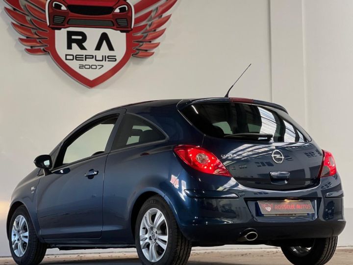 Opel Corsa 1.4 87CH SATELLITE Bleu Foncé Métallisé - 3