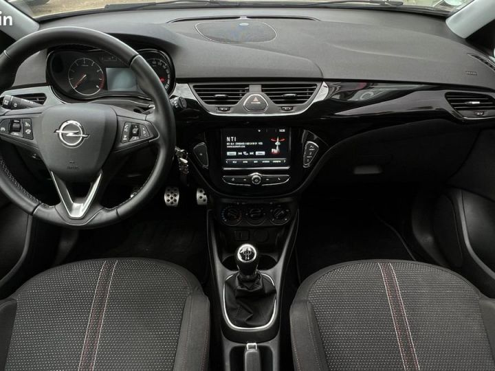 Opel Corsa 1.4 90 ch Black Edition Blanc - 7