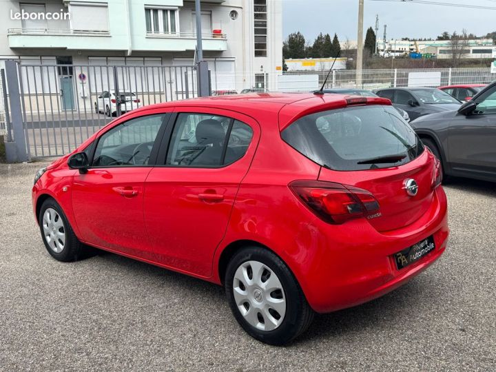 Opel Corsa 1.4 i 90 Cv Enjoy Climatisation-Ordinateur De Bord-Bluetooth Rouge - 3