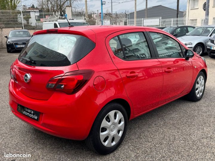 Opel Corsa 1.4 i 90 Cv Enjoy Climatisation-Ordinateur De Bord-Bluetooth Rouge - 4