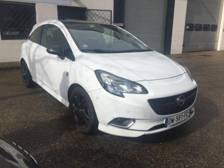 Opel Corsa 1.4 TURBO 100 CV COLOR EDITION START/STOP PACK OPC LINE     Essence BLANCHE - 1