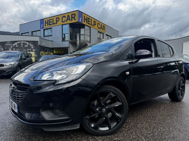 Opel Corsa 1.4 TURBO 100CH BLACK EDITION START/STOP 5P Noir - 1