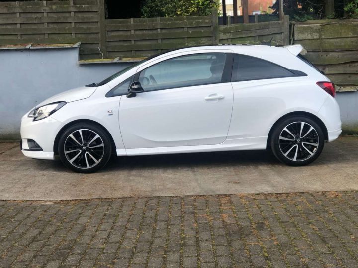 Opel Corsa 1.4 Turbo 100cv OPC-Line Black Edition Sport Blanc - 2