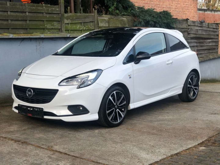 Opel Corsa 1.4 Turbo 100cv OPC-Line Black Edition Sport Blanc - 4