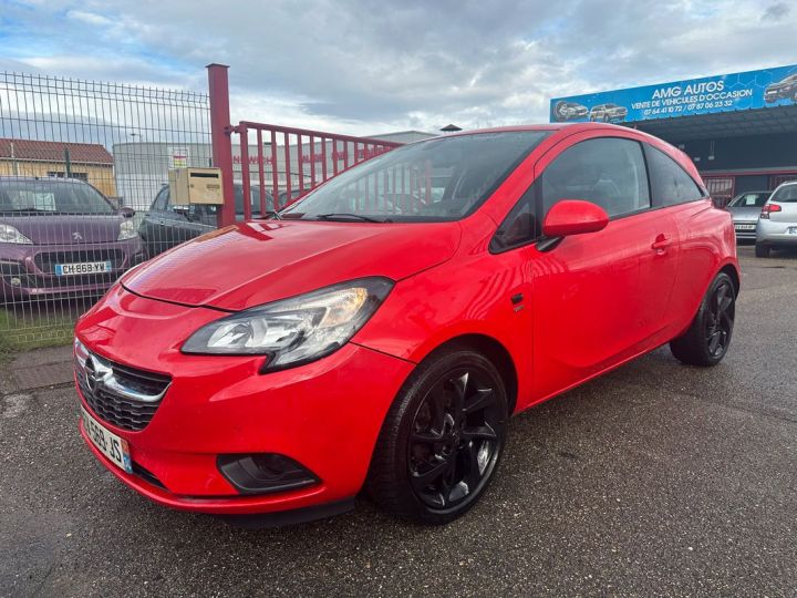 Opel Corsa 1.4 turbo excite critair 1 Rouge - 1