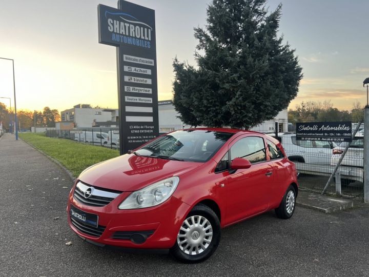 Opel Corsa IV 1.2 Twinport 80ch 5cv Enjoy 1erMain 3Port+5Places 139,000Kms ROUGE - 1