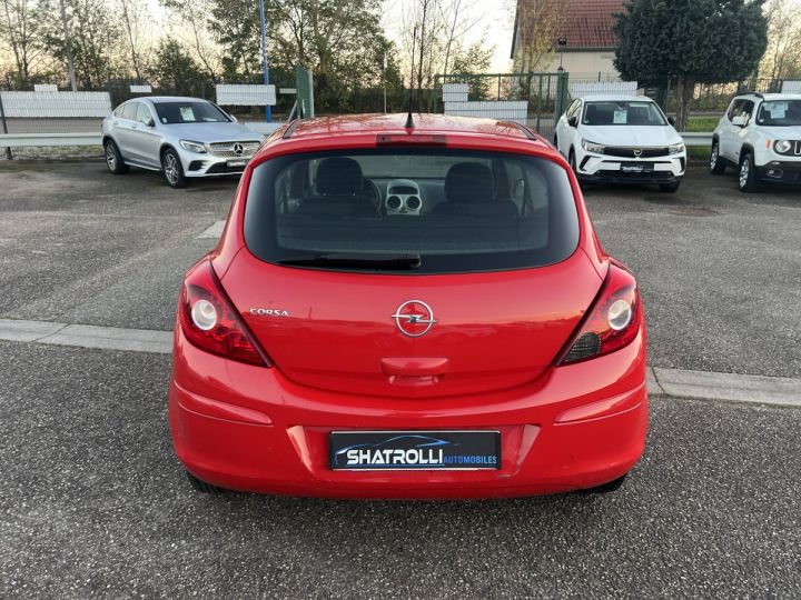 Opel Corsa IV 1.2 Twinport 80ch 5cv Enjoy 1erMain 3Port+5Places 139,000Kms ROUGE - 7