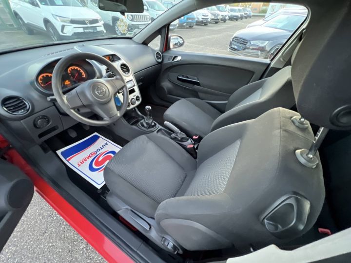 Opel Corsa IV 1.2 Twinport 80ch 5cv Enjoy 1erMain 3Port+5Places 139,000Kms ROUGE - 10