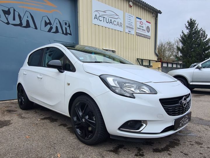 Opel Corsa turbo 1.4 edition color 100cv Blanc - 1