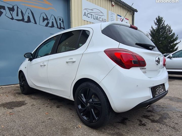 Opel Corsa turbo 1.4 edition color 100cv Blanc - 3